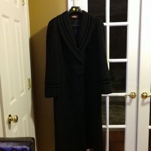 Wool trench coat